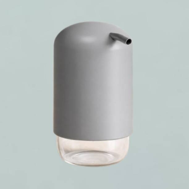 poloman Elegant Refillable Glass Soap Holder 300 ml Liquid Dispenser