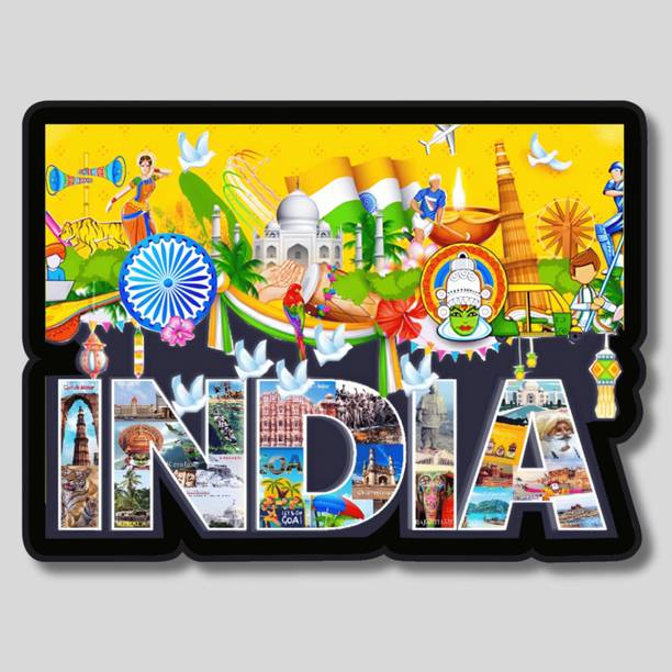 Phirki Studio Fridge Magnets for Home, Cafe, Kitchen & Office Decoration Fridge Magnet Pack of 1