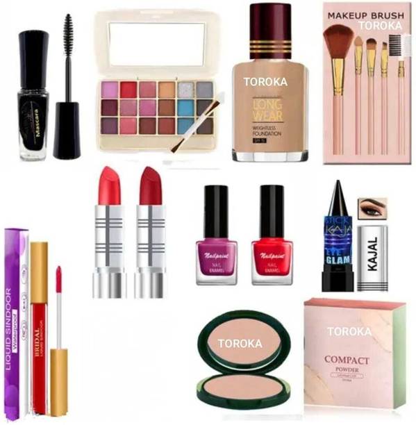 coslane Professional Makeup kit For Girls & Women (Pack of 11 Pcs)