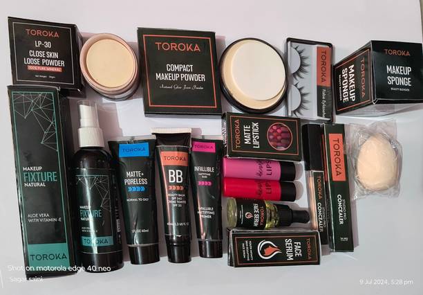 toroka WOMEN FACE MAKEUP SET GIRLS (Pack of 12)