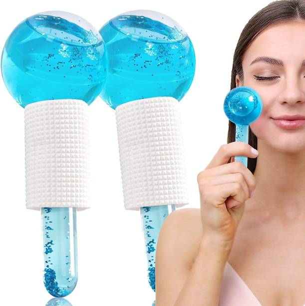 Novmiko beauty crystal ball ice face roller - BLUE Anti Wrinkle Machine