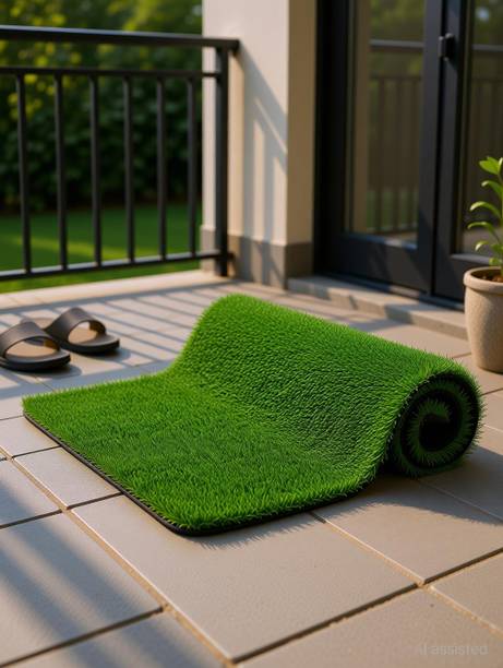 COMFY HOME Artificial Grass Door Mat