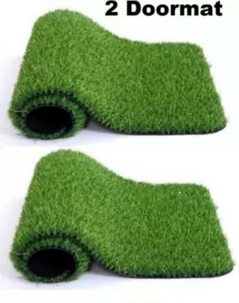 AAVAHAN Artificial Grass, PP (Polypropylene), PVC (Polyvinyl Chloride) Door Mat