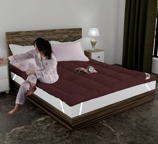 AJISH Mattress Topper Single Size Breathable Mattress Cover
