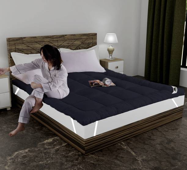 AJISH Mattress Topper Double, King Size Breathable Mattress Cover