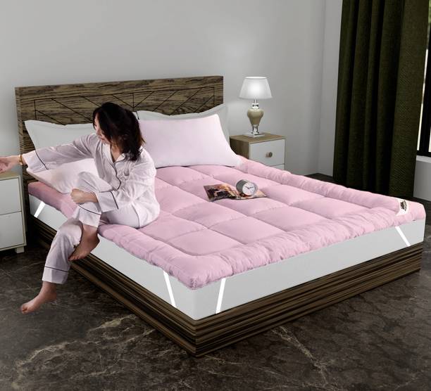 AJISH Queen Size Mattress Topper Cotton Mattress Cover