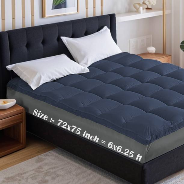 HANS Mattress Topper King Size Breathable, Stretchable Mattress Cover