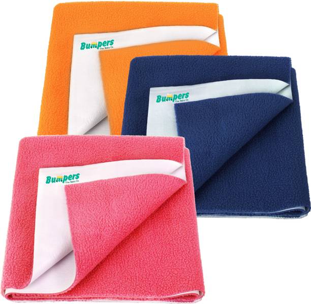 Bumpers Waterproof Baby Dry Sheet, Small Size, Pack of 3