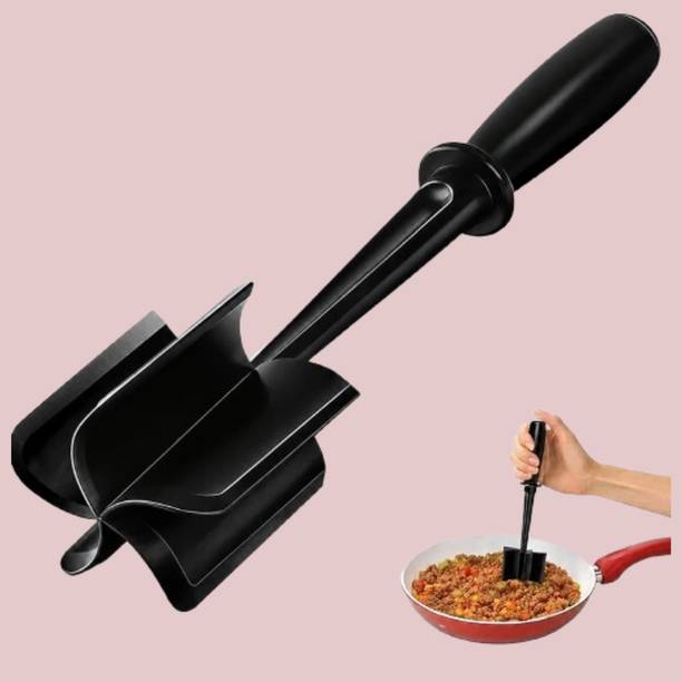 KRI2 Ground Meat Kitchen Essential for Family Meals Nylon Masher Meat Tenderizer
