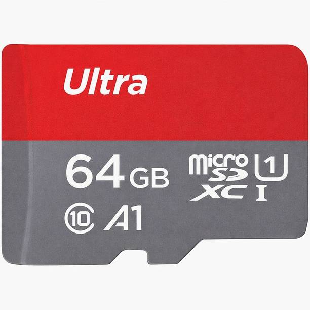 yajas Memory card AND sd card 10 64 GB MicroSD Card Class 10 98 MB/s Memory Card Compatible with Mobile