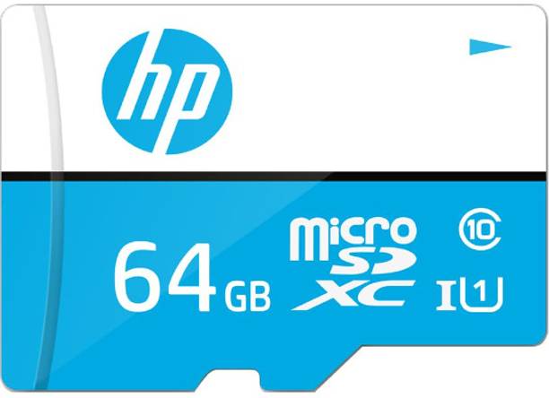HP UHS-U1 64 GB MicroSD Card Class 10 100 MB/s  Memory Card