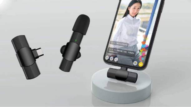 FRONY ATY_561Y_K8 WIRELESS COLLER MICROPHONE FOR UTUBE,VLOGGING,REELS & LIVE STREAMING Microphone