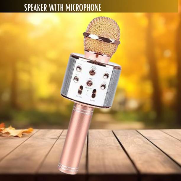 GUGGU WS-858 Bluetooth Wireless Karaoke Mic With HiFi S...