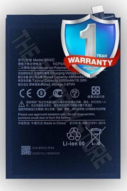 QCWITRO Mobile Battery For  Xiaomi Original BN5C Battery for Xiaomi Poco M4 Pro with 1 Year Warranty