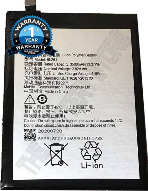 FLIPTRONICS ORIGINALS Mobile Battery For  Lenovo (BL261) Battery for Lenovo Vibe K5 Note/Lemon K5 Note with 1 Year Warranty