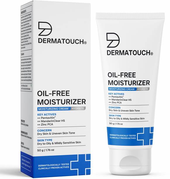 Dermatouch Oil-Free Moisturiser Lightweight Hydration | Non-Greasy Daily Moisture Care |