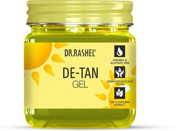DR.RASHEL De-Tan Gel for Face & Body | Removes Sun Tan, Brightens Skin & Restores Tone