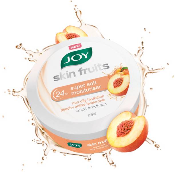 Joy Skin Fruits Super Soft Moisturizer (Peach & Active Hyaluronic)