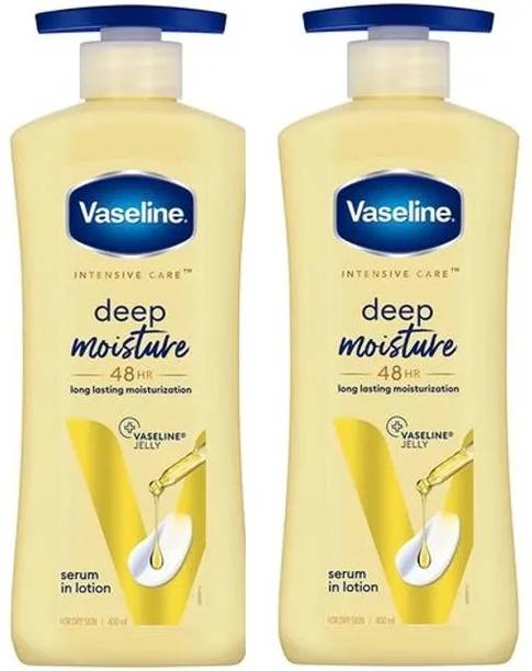 Vaseline Intensive Care Deep Restore Lotion(New Packing)100% orignal Pack of 2