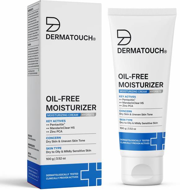 Dermatouch Oil-Free Moisturiser Lightweight Hydration | Non-Greasy Daily Moisture Care |
