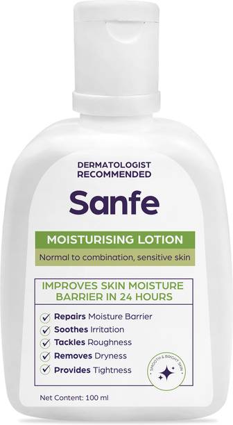 Sanfe Moisturising Lotion | Improves skin moisture barrier in 24 hour