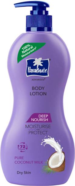 Parachute Advansed Deep Nourish Body Lotion for Women & Men, 100% Natural