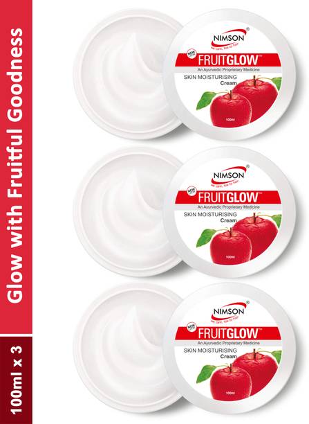 Nimson FruitGlow Cream With Fruit & Vitamins, Minerals For Hydrating And Soothing Skin