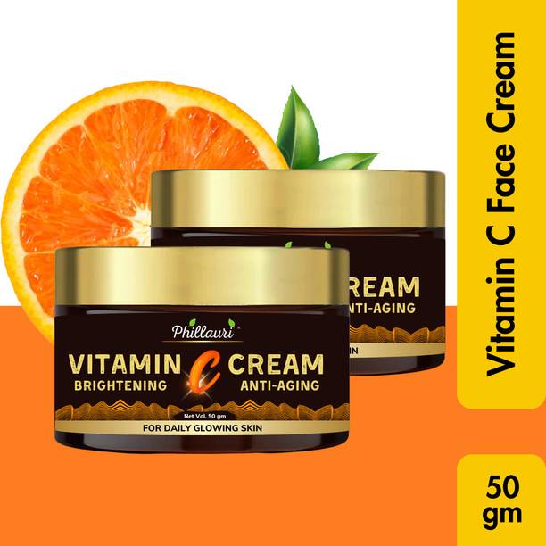 Phillauri Vitamin C Face Cream - Skin Brightening, Dark Circles & Deep Hydration