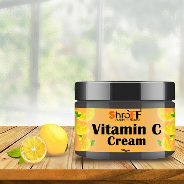 Shroff vitamin c face cream for skin whitening brightening hyperpigmentation cream face