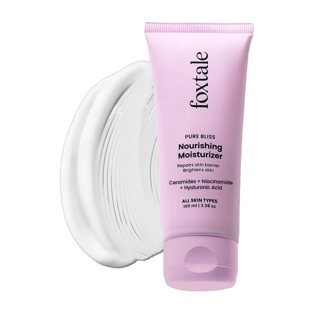 Foxtale Nourishing Ceramide Moisturiser|Lightweight |Non-sticky |100hrs Hydration