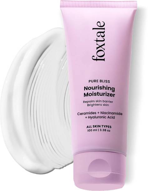 फॉक्सटेल Nourishing Ceramide Moisturiser|Lightweight |Non-sticky |100hrs Hydration