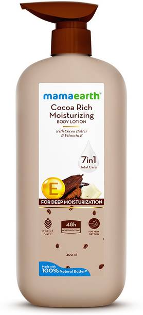 Mamaearth Cocoa Rich Moisturizing Body Lotion with Cocoa Butter & Vitamin E
