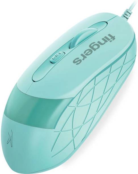 FINGERS SuperHit Wired Ambidextrous Optical Mouse