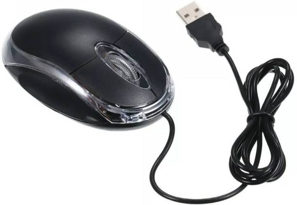BSVR Stylish USB Wired Gaming Mouse With Lights for Computer _055 Wired Ambidextrous Optical  Gaming Mouse