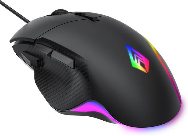 Archer Tech Lab Archer Tech Lab Recurve 300 Wired Gaming Mouse Compatible with Pc/Mac - Black Wired Optical  Gaming Mouse
