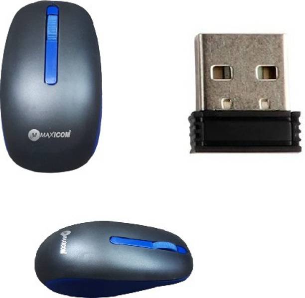 Akshita M287 Wireless Mouse for Laptops, Desktops 2.4Ghz Portable Slim Optical Mouse Wireless Optical Mouse