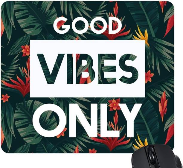 Dia MOUSE PAD, MOTIVATIONAL MOUSE PADE, GOOD VIBE MOUSE PAD, FOR COMPUTER, LAPTOP, Mousepad