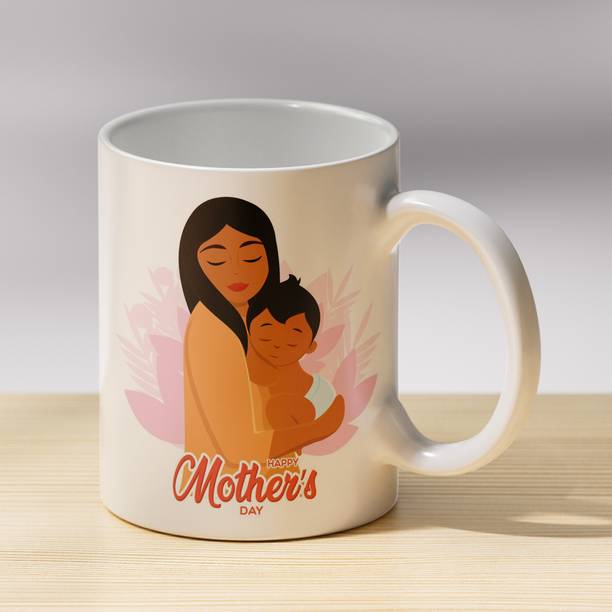 Fifth Creations Happy Mother's Day Printed Ceramic Coffee & Tea for mom Ceramic Coffee Mug