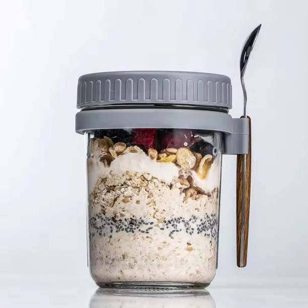 JIGSHTIAL Glass Utility Container  - 350 ml