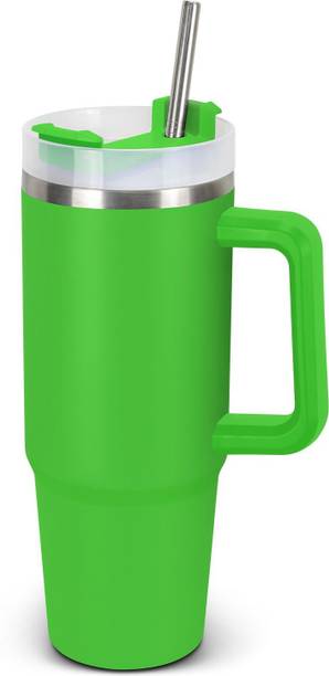 SRC Stanley Quencher Tumbler with Handle & Straw | Insulated Cup for Travel Plastic Tumbler