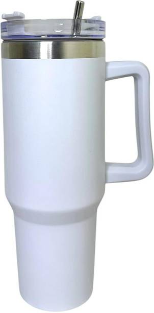SRC Stanley Quencher Tumbler with Handle & Straw | Insulated Cup for Travel Plastic Tumbler