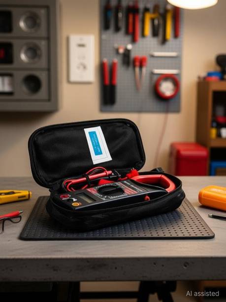 VNGEE ENTERPRISE Clamp Meter DT 266 with battery and carrying case Digital Multimeter