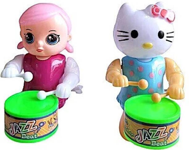 shrisa creation Toy Drums For Toddlers Kitty