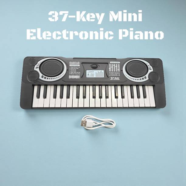 NAMANSHU TEX 37-Key Mini Electronic Piano - Compact Multifunctional Musical Toy for Kids