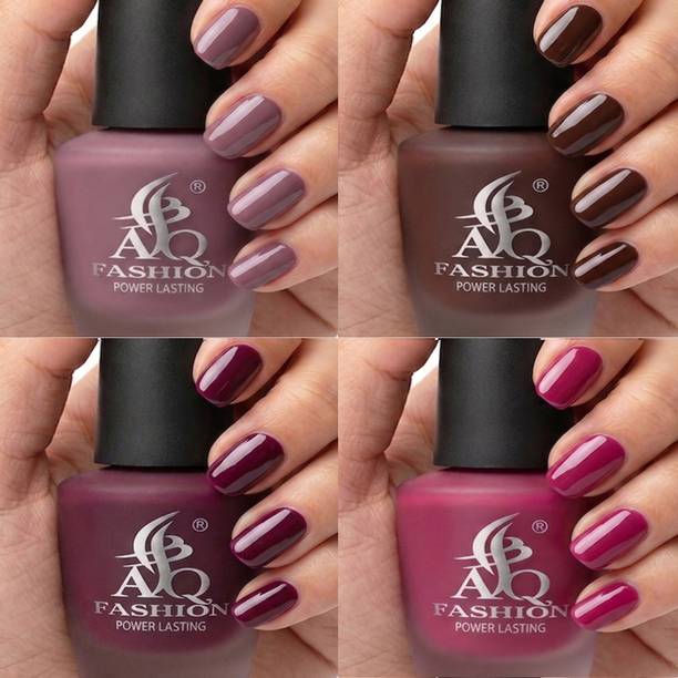 AQ FASHION New 4 piece shine nail polish kit KT138 Multicolor