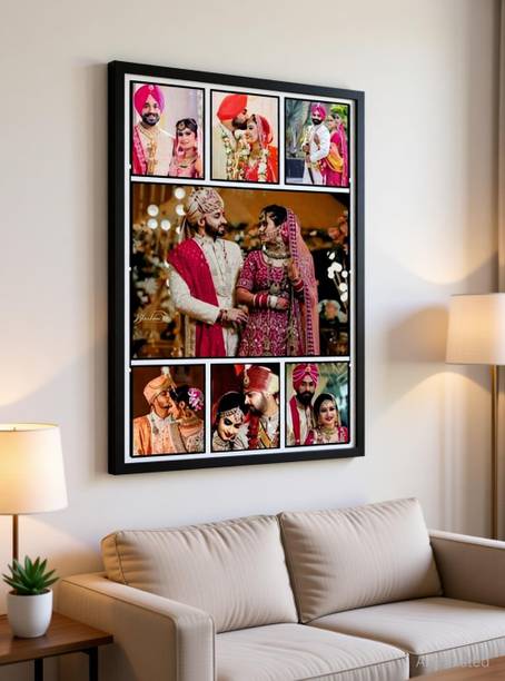 RANGRIWAAZ ENTERPRISES MDF Wall Photo Frame