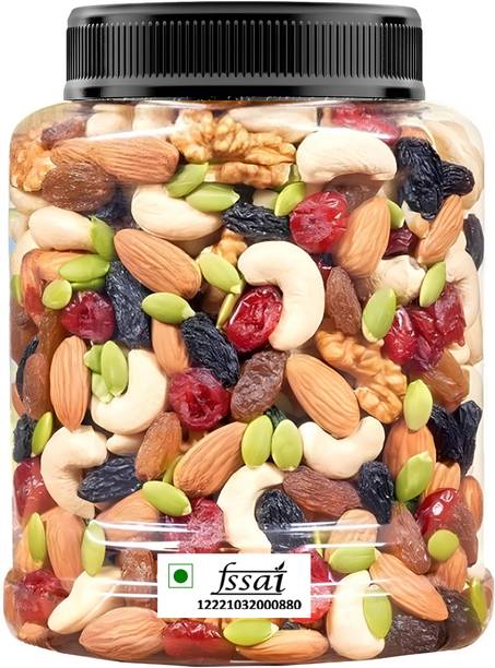 Nature Aahar Mix Dry Fruit | Panchmeva | Nutmix |Dryfruit mix||Mixed Nuts||mix dryfruits Cashews, Almonds, Raisins, Dry Dates, Pistachios, Figs, Apricots, Assorted Fruits & Nuts