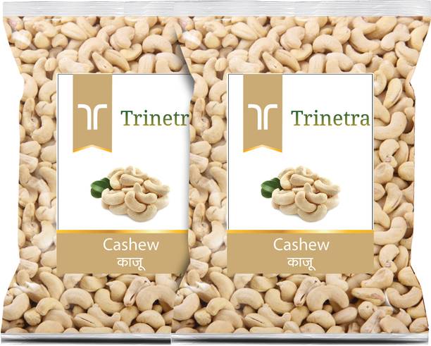 Trinetra Kaju (Cashew) 100gm Each (Pack of 2) 200g Cashews