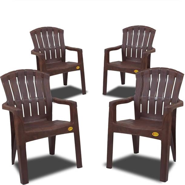 COMFORT Creation Highway Spine High Back Chair for Home & Office Plastic Living Room Chair