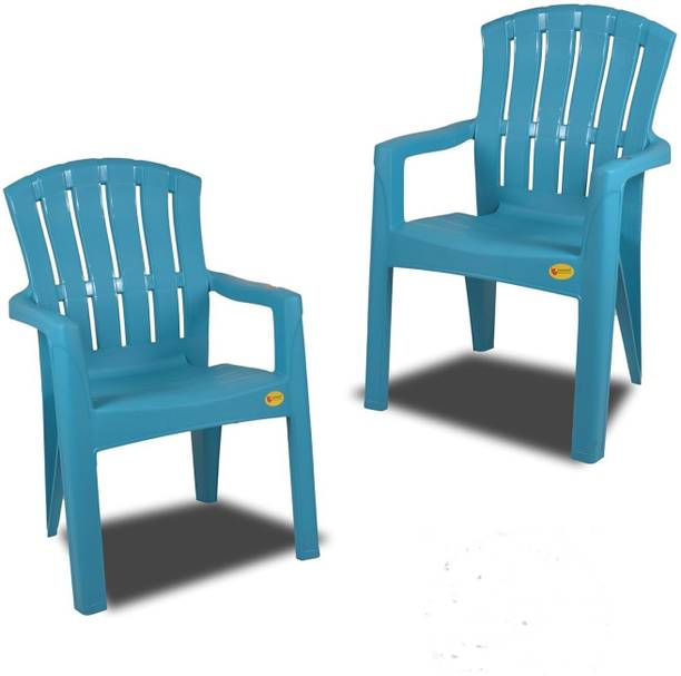 COMFORT Creation Highway Spine High Back Durable Chair for Home & Office Plastic Living Room Chair